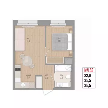 2-к кв. Иркутская область, Иркутский муниципальный округ, Маркова рп, ...