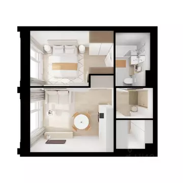 1-к кв. Москва Алтуфьевское 53 жилой комплекс, 1.1 (34.6 м)