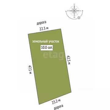 Участок в Ярославская область, Ярославский муниципальный округ, с. ...