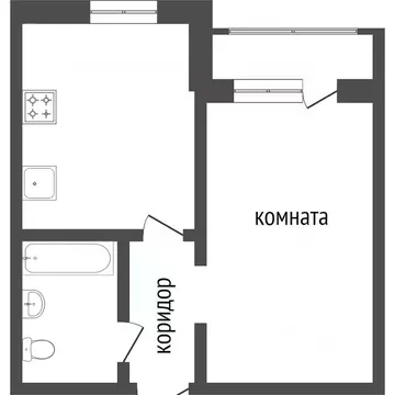 1-к кв. Калужская область, Калуга ул. Пухова, 56 (40.0 м)