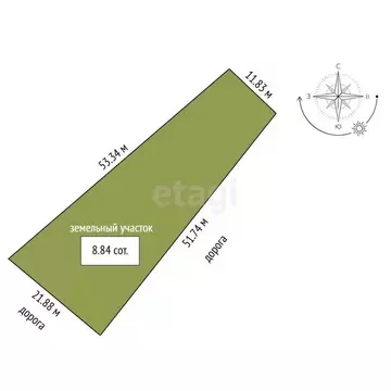 Участок в Челябинская область, Сосновский муниципальный округ, д. ...