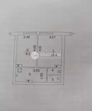 2-к кв. Татарстан, Казань ул. Мусина, 59Бк2 (33.0 м)