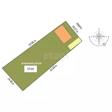 Дом в Скворцовское сельское поселение, село Колодезное, улица Мичурина ...