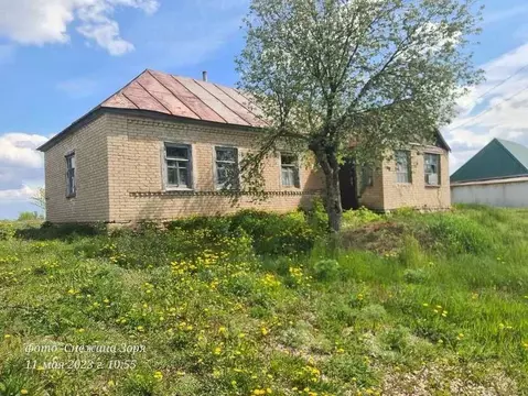 Дом в Липецкая область, Липецкий муниципальный округ, с. Крутые Хутора ...