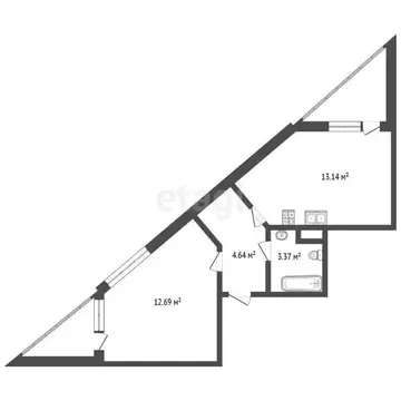 1-комнатная квартира: Санкт-Петербург, Планерная улица, 87к1 (32.9 м)