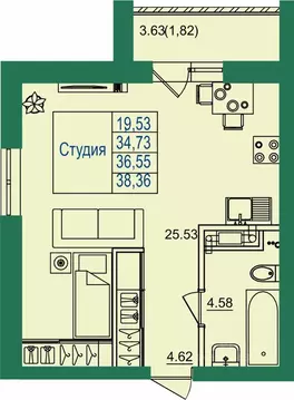 Студия Владимирская область, Владимир пос. Заклязьменский, Заречье ...