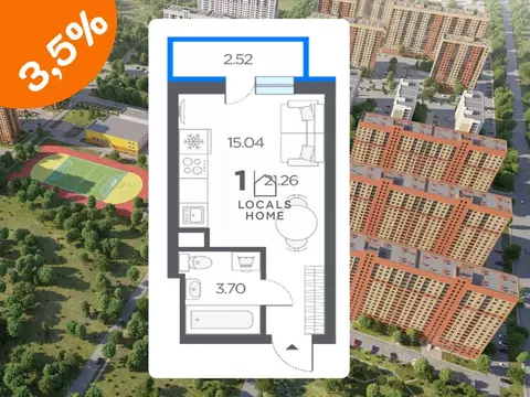 Студия Рязанская область, Рязанский муниципальный округ, с. Дядьково ...
