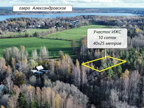 Участок в Ленинградская область, Выборгский район, Приморское ...