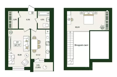 1-к кв. Калининградская область, Зеленоградск Венецианский квартал ...