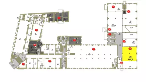 Склад в Нижегородская область, Нижний Новгород Варварская ул., 32 (145 ...