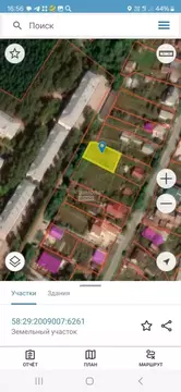 Участок в Пензенская область, Пенза ул. Добролюбова, 35 (6.59 сот.)