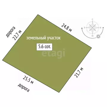 Участок в Тюменская область, Тюменский муниципальный округ, д. ...