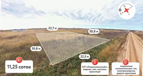 Участок в Тюменская область, Тюменский муниципальный округ, ...