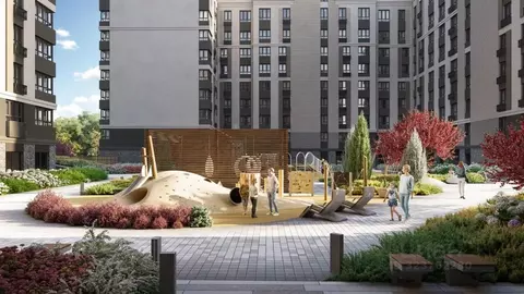 2-к кв. Тюменская область, Тюмень ул. Братьев Бондаревых, 1 (65.0 м)