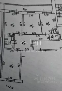 Квартира, 3 комнаты, 89.6 м