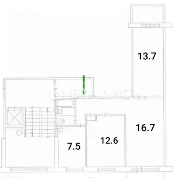 3-к кв. Пермский край, Пермь ул. Моторостроителей, 10 (60.1 м)