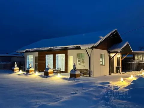 Дом в Ленинградская область, Выборгский район, Полянское с/пос, пос. ...