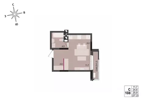 Студия Удмуртия, Ижевск ул. Леваневского (25.9 м)