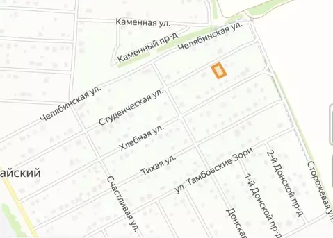 Участок в Тамбовская область, пос. Первомайский, Майский мкр ул. ...