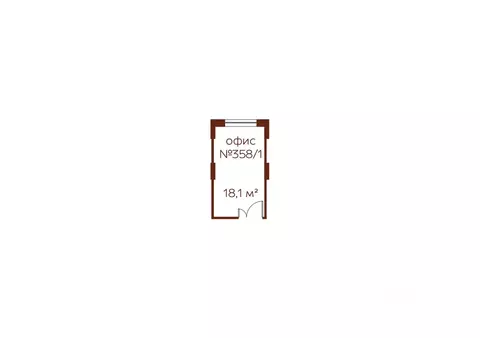 Офис в Кемеровская область, Кемерово ул. Терешковой, 39 (18 м)