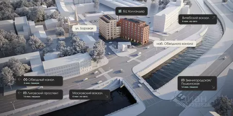 Офис в Санкт-Петербург Боровая ул., 45 (34 м)