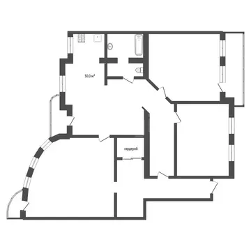 3-комнатная квартира: Тюмень, улица Котовского, 1/2 (164.3 м)