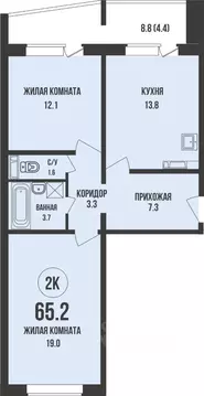 2-к кв. Новосибирская область, Новосибирск ул. Декоративный Питомник, ...