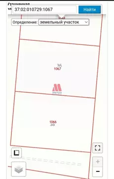 Участок в Ивановская область, Вичугский район, Сунженское с/пос, д. ...