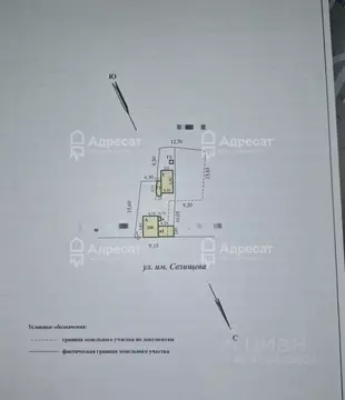 Дом в Волгоградская область, Волгоград ул. Селищева (31 м)