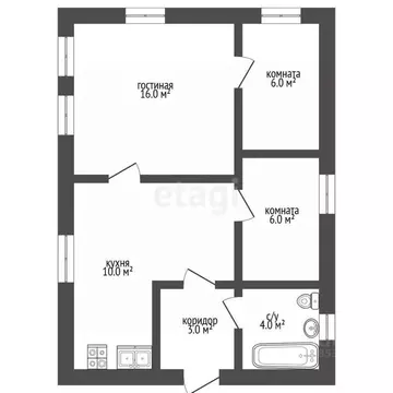 Дом в Алтайский край, Первомайский район, с. Зудилово ул. Титова, 19 ...