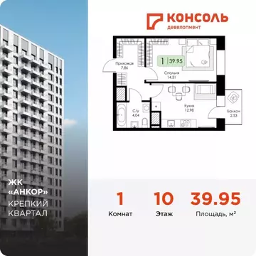 1-к кв. Нижегородская область, Нижний Новгород 15-й Канавинского ...