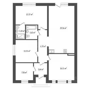Дом в Ростовская область, Азовский район, Новоалександровка хут. ...