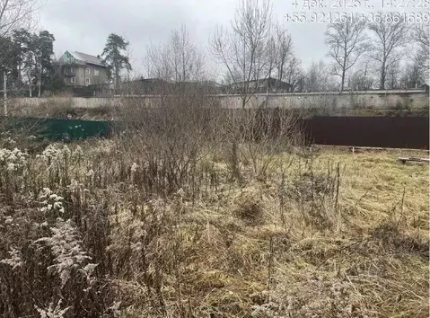 Участок в Московская область, Истра ул. Ленина, Река Истра (8.5 сот.)