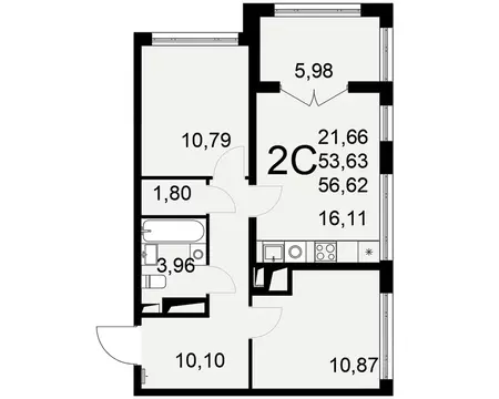 2-к кв. Тульская область, Тула Мясново мкр, Сегодня жилой комплекс ...