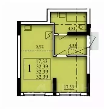 Студия Башкортостан, Уфа Затон-Восточный жилрайон, Паруса жилой ...