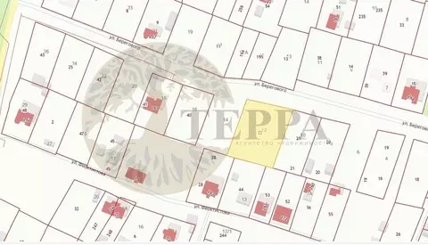Участок в Воронежская область, с. Семилуки ул. Берегового, 12 (25.0 ...