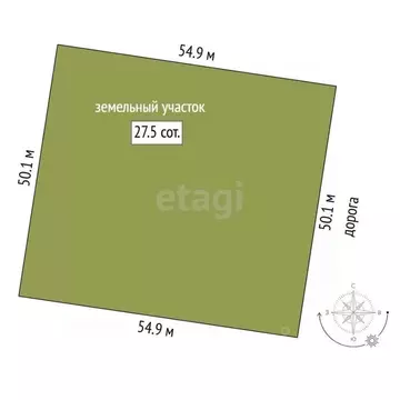 Участок в Ярославская область, Ярославский муниципальный округ, д. ...