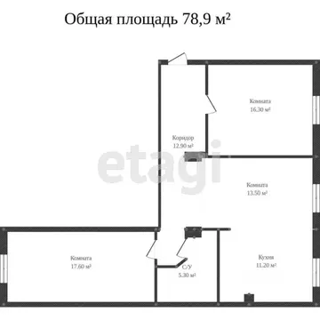 3-к кв. Хабаровский край, Комсомольск-на-Амуре пос. Таежный, ул. ...
