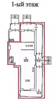 Торговая площадь в Москва Зеленый просп., 62К1 (99 м)