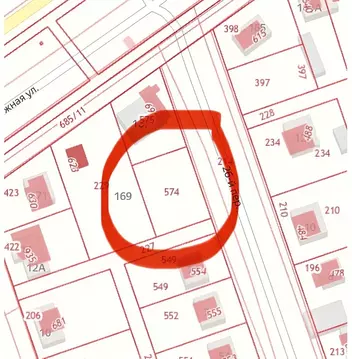 Участок в Алтайский край, Барнаул городской округ, пос. Лесной пер. ...