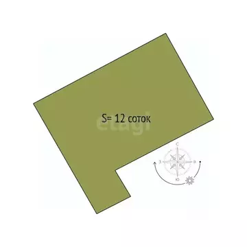 Участок в Брянская область, Брянский район, Снежское с/пос, с. ...