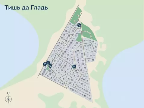 Участок в Ленинградская область, Выборгский район, Приморское ...