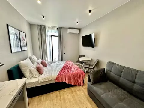 1-к кв. Краснодарский край, Сочи Бытха мкр, ул. Ясногорская, 16/2к1 ...