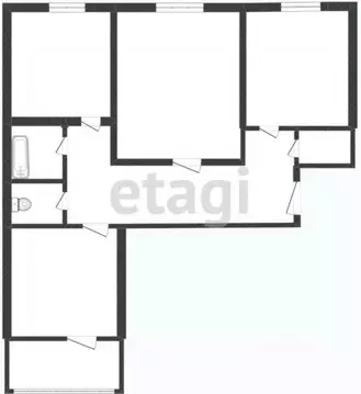 3-к кв. Смоленская область, Смоленск ул. Рыленкова, 79к3 (64.6 м)