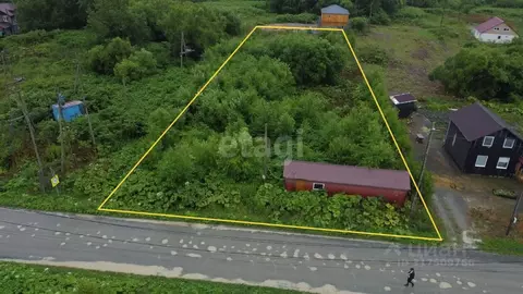 Участок в Сахалинская область, Южно-Сахалинск городской округ, с. ...