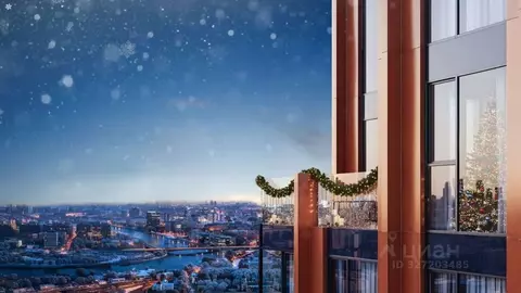 1-к кв. Москва Павелецкая Сити жилой комплекс, к15 (31.1 м)