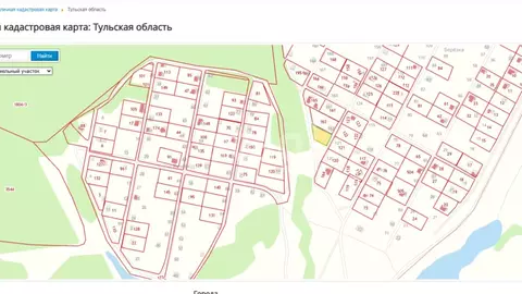 Участок в Тульская область, Заокский район, Демидовское с/пос, Березка ...