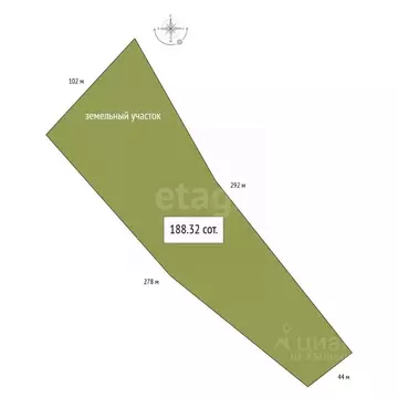 Участок в Алтай, Онгудайский район, с. Шашикман  (188.32 сот.)