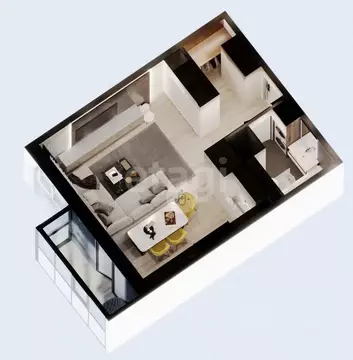 Студия Сахалинская область, Южно-Сахалинск просп. Мира, 381 (35.0 м)