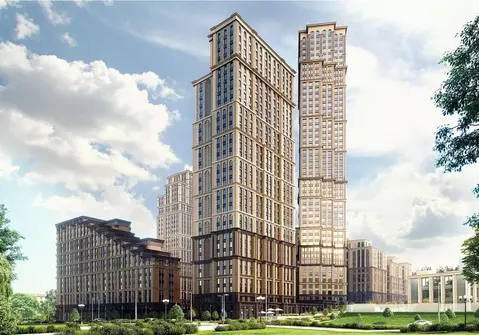 3-к кв. Москва Сезар Сити жилой комплекс (84.49 м)